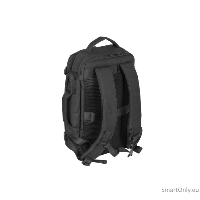 Natec Laptop Backpack Camel Lite 15.6, Black 6 Natec Laptop Backpack Camel Lite 15.6, Black 6