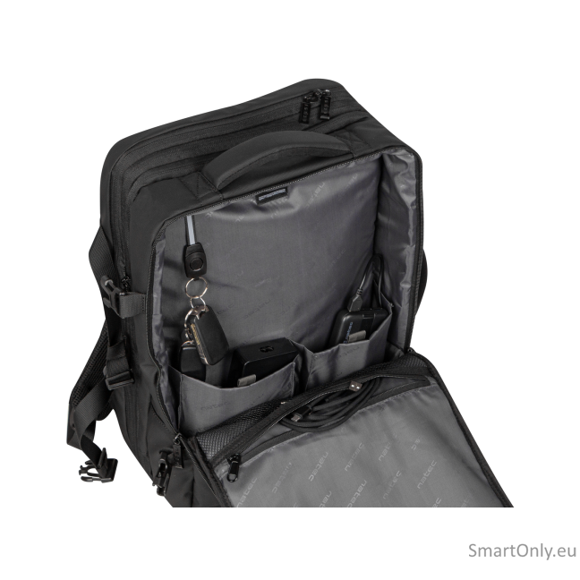 Natec | Laptop Backpack | Camel Pro | Fits up to size 17.3 " | Backpack | Black 6