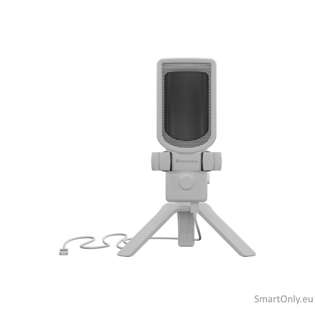 Natec | Microphone | GENESIS Radium 250 | Built-in microphone | Wired | White 9