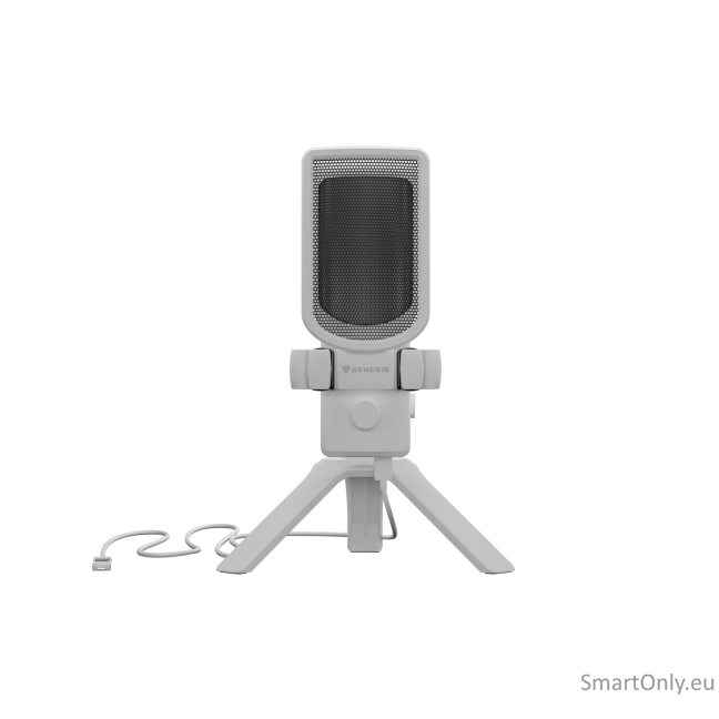 Natec | Microphone | GENESIS Radium 250 | Built-in microphone | Wired | White 5 Natec | Microphone | GENESIS Radium 250 | Built-in microphone | Wired | White 5