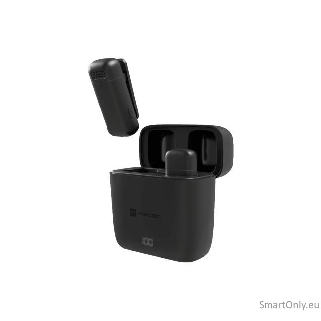 Natec | Microphone | NMI-2253 | Wireless | Black 4 Natec | Microphone | NMI-2253 | Wireless | Black 4