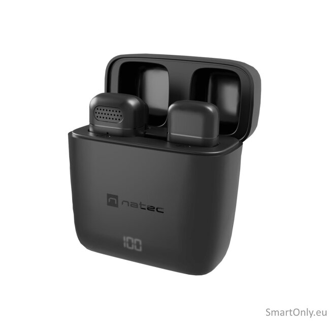 Natec | Microphone | NMI-2253 | Wireless | Black 6 Natec | Microphone | NMI-2253 | Wireless | Black 6
