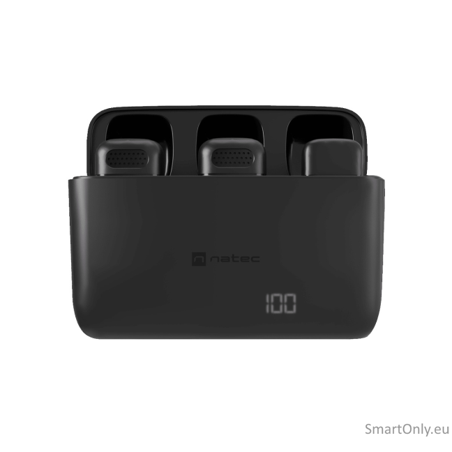 Natec | Microphone | NMI-2254 | Built-in microphone | Wireless | Black 1 Natec | Microphone | NMI-2254 | Built-in microphone | Wireless | Black 1