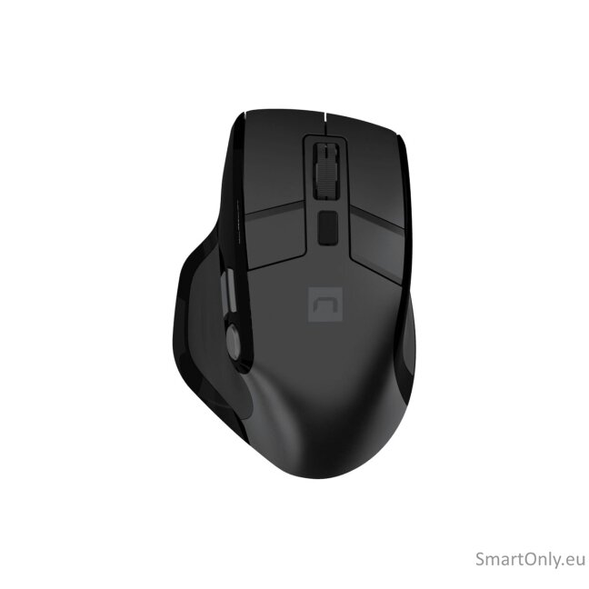 Natec Mouse | Jaguar Pro | Wireless | 2.4 GHz, Bluetooth | Black 12 Natec Mouse | Jaguar Pro | Wireless | 2.4 GHz, Bluetooth | Black 12