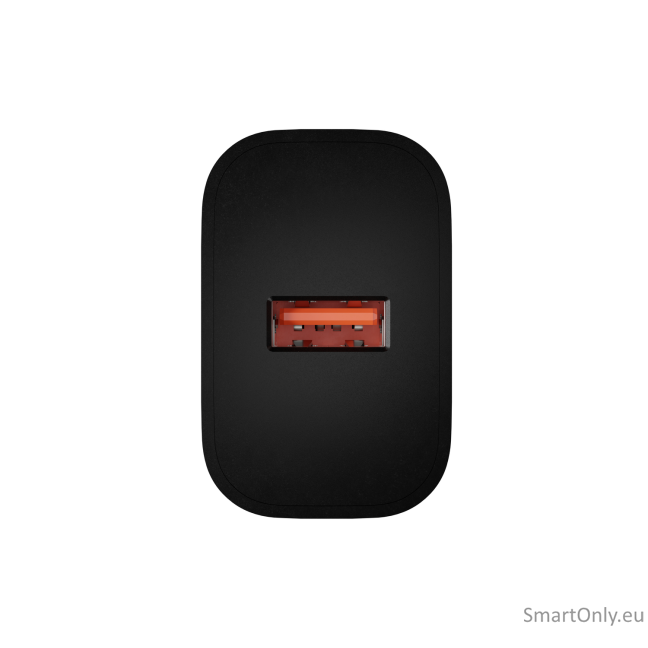Natec Ribera USB Charger 1X USB-A 18W, Black 6 Natec Ribera USB Charger 1X USB-A 18W, Black 6