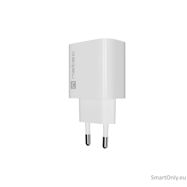 Natec Ribera USB Charger 1X USB-C 20W, White 4