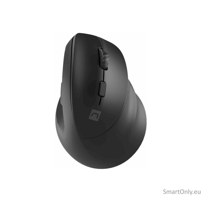 Natec Vertical Mouse Crake 2 Vertical Mouse Bluetooth, 2.4GHz Wireless Black Natec Vertical Mouse Crake 2 Vertical Mouse Bluetooth, 2.4GHz Wireless Black