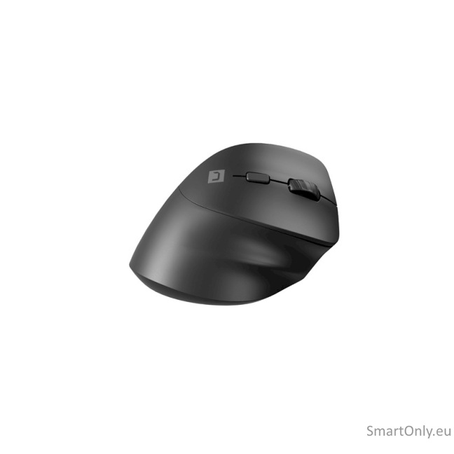 Natec Vertical Mouse Crake 2 Vertical Mouse Bluetooth, 2.4GHz Wireless Black 3