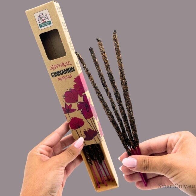 Natūralūs Masala smilkalai - Angliška levanda Namaste India 3 Natūralūs Masala smilkalai - Angliška levanda Namaste India 3