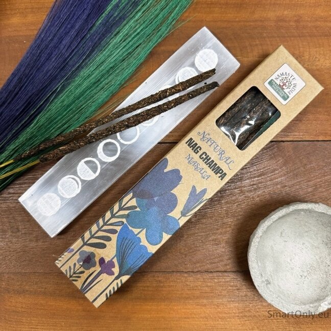 Natūralūs Masala smilkalai - Nag Champa Namaste India 1 Natūralūs Masala smilkalai - Nag Champa Namaste India 1