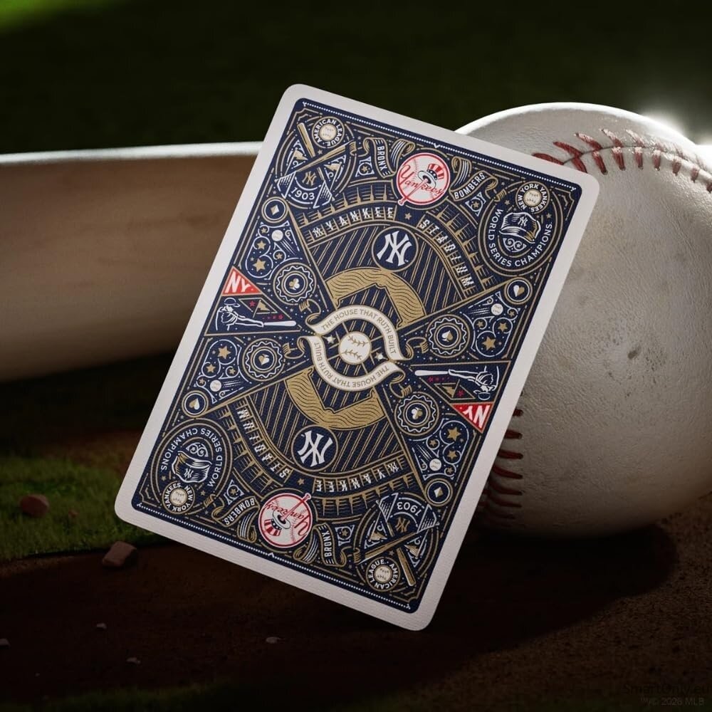 New York Yankees žaidimo kortos Theory11 6 New York Yankees žaidimo kortos Theory11 6