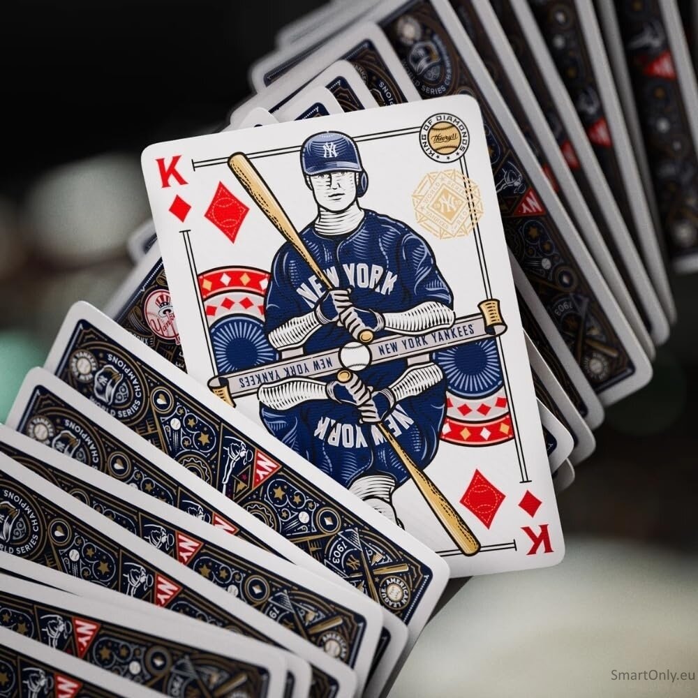 New York Yankees žaidimo kortos Theory11 8