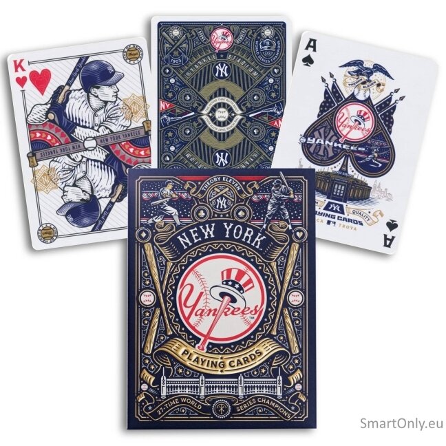 New York Yankees žaidimo kortos Theory11
