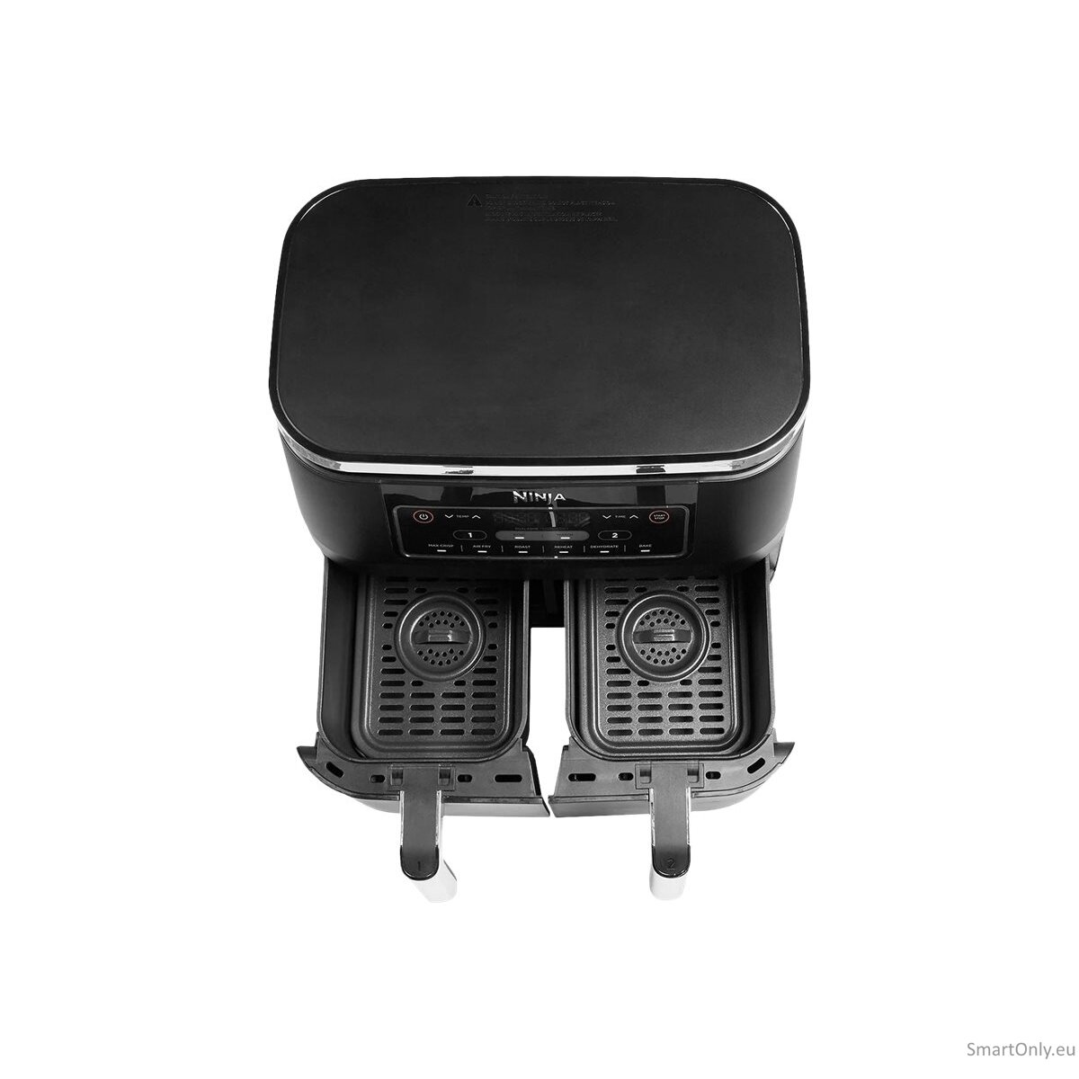 NINJA | Air Fryer | AF300 | Power 1 frying compartment: 1200 W; 2 frying compartments: 2400 W W | Capacity 7.6 L | Black 4 NINJA | Air Fryer | AF300 | Power 1 frying compartment: 1200 W; 2 frying compartments: 2400 W W | Capacity 7.6 L | Black 4