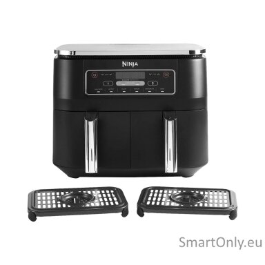 NINJA | Air Fryer | AF300 | Power 1 frying compartment: 1200 W; 2 frying compartments: 2400 W W | Capacity 7.6 L | Black