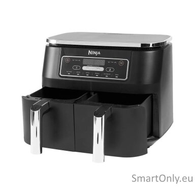 NINJA | Air Fryer | AF300 | Power 1 frying compartment: 1200 W; 2 frying compartments: 2400 W W | Capacity 7.6 L | Black