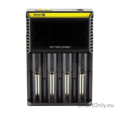 Nitecore Digicharger D4 EU Baterijų įkroviklis Nitecore Digicharger D4 EU Baterijų įkroviklis