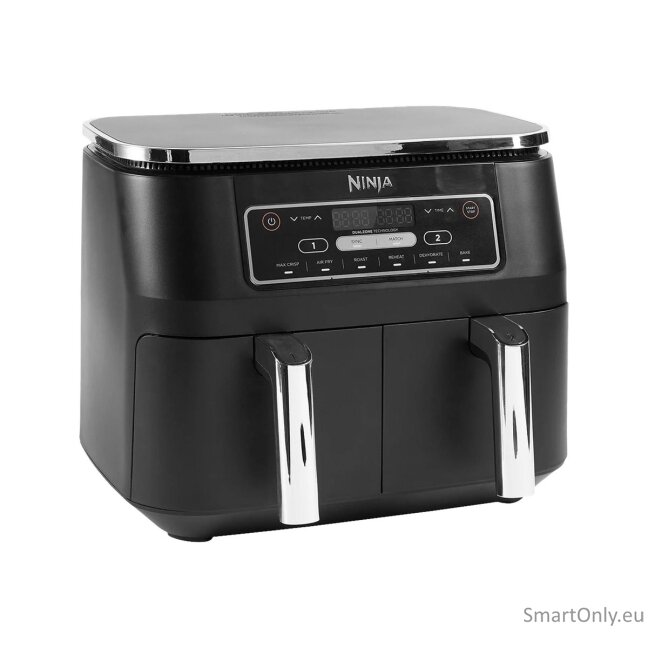 NINJA | Air Fryer | AF300 | Power 1 frying compartment: 1200 W; 2 frying compartments: 2400 W W | Capacity 7.6 L | Black 3