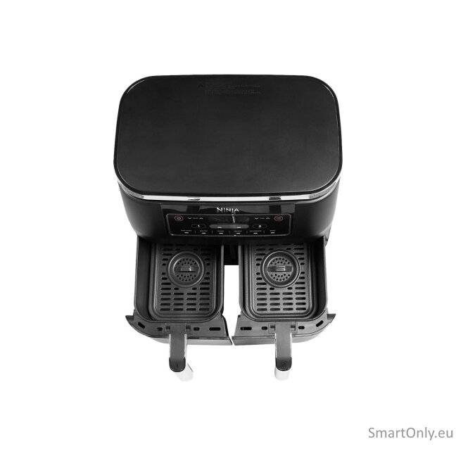 NINJA | Air Fryer | AF300 | Power 1 frying compartment: 1200 W; 2 frying compartments: 2400 W W | Capacity 7.6 L | Black 4 NINJA | Air Fryer | AF300 | Power 1 frying compartment: 1200 W; 2 frying compartments: 2400 W W | Capacity 7.6 L | Black 4