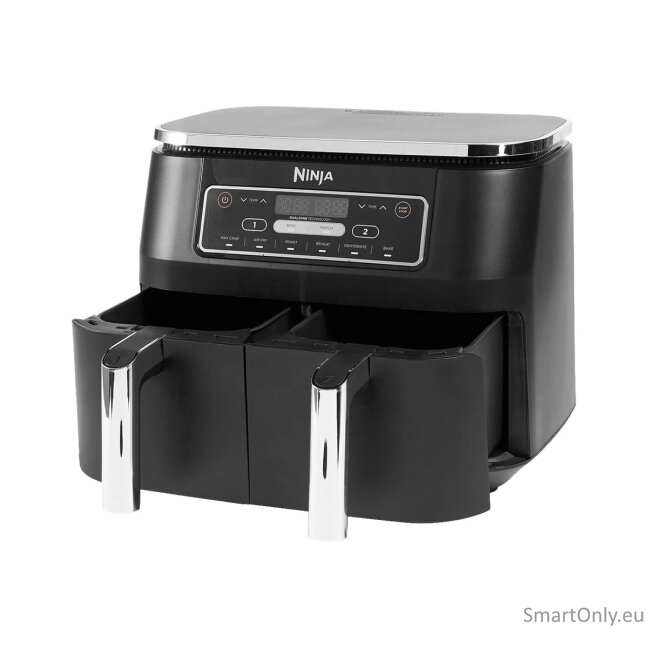NINJA | Air Fryer | AF300 | Power 1 frying compartment: 1200 W; 2 frying compartments: 2400 W W | Capacity 7.6 L | Black