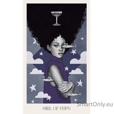 Nova Witch Tarot kortos Blue Angel
