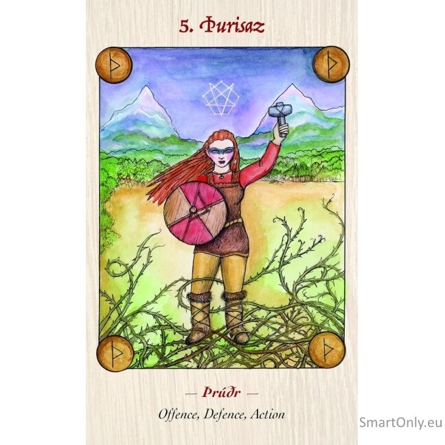 Norse Goddess Rune Oracle cards 4 Norse Goddess Rune Oracle cards 4