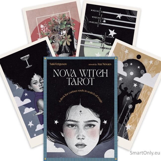 Nova Witch Tarot kortos Blue Angel