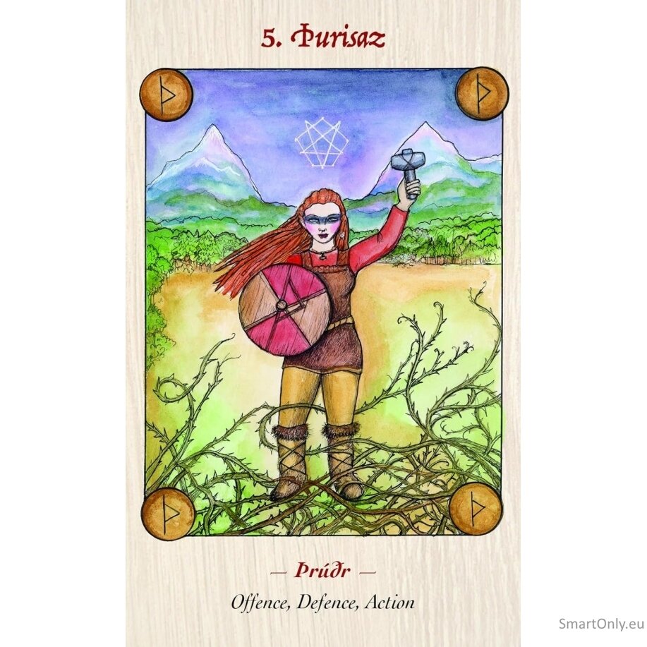 Norse Goddess Rune Oracle cards 4
