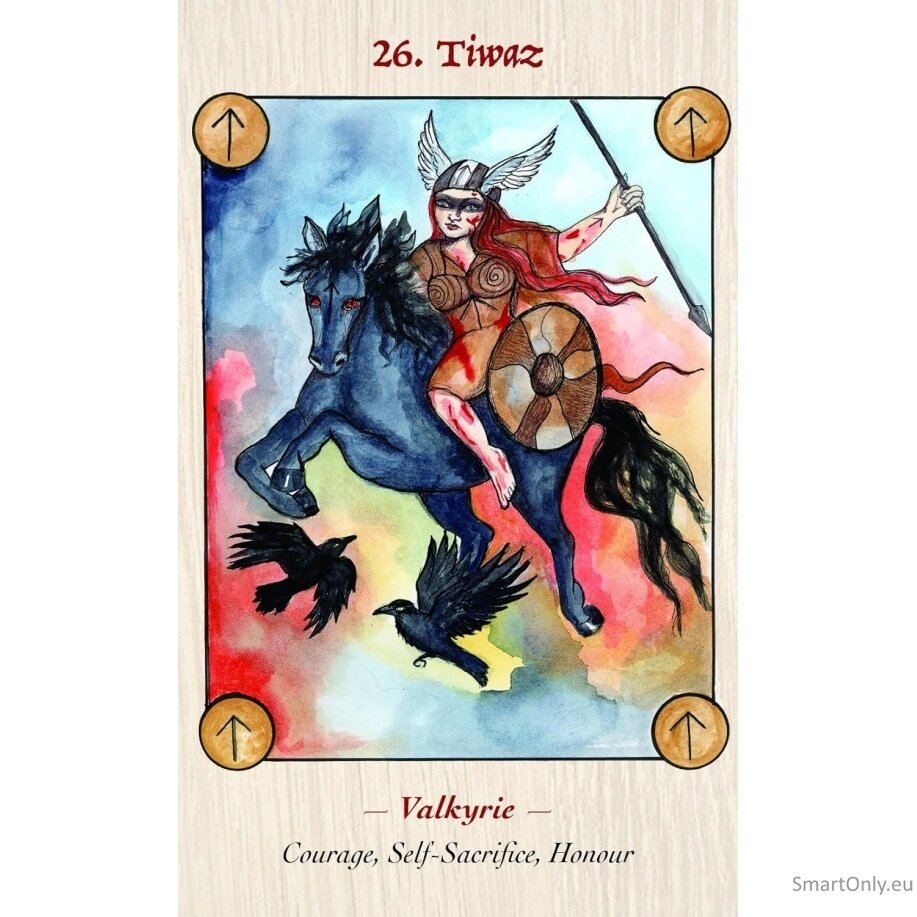 Norse Goddess Rune Oracle cards 8 Norse Goddess Rune Oracle cards 8