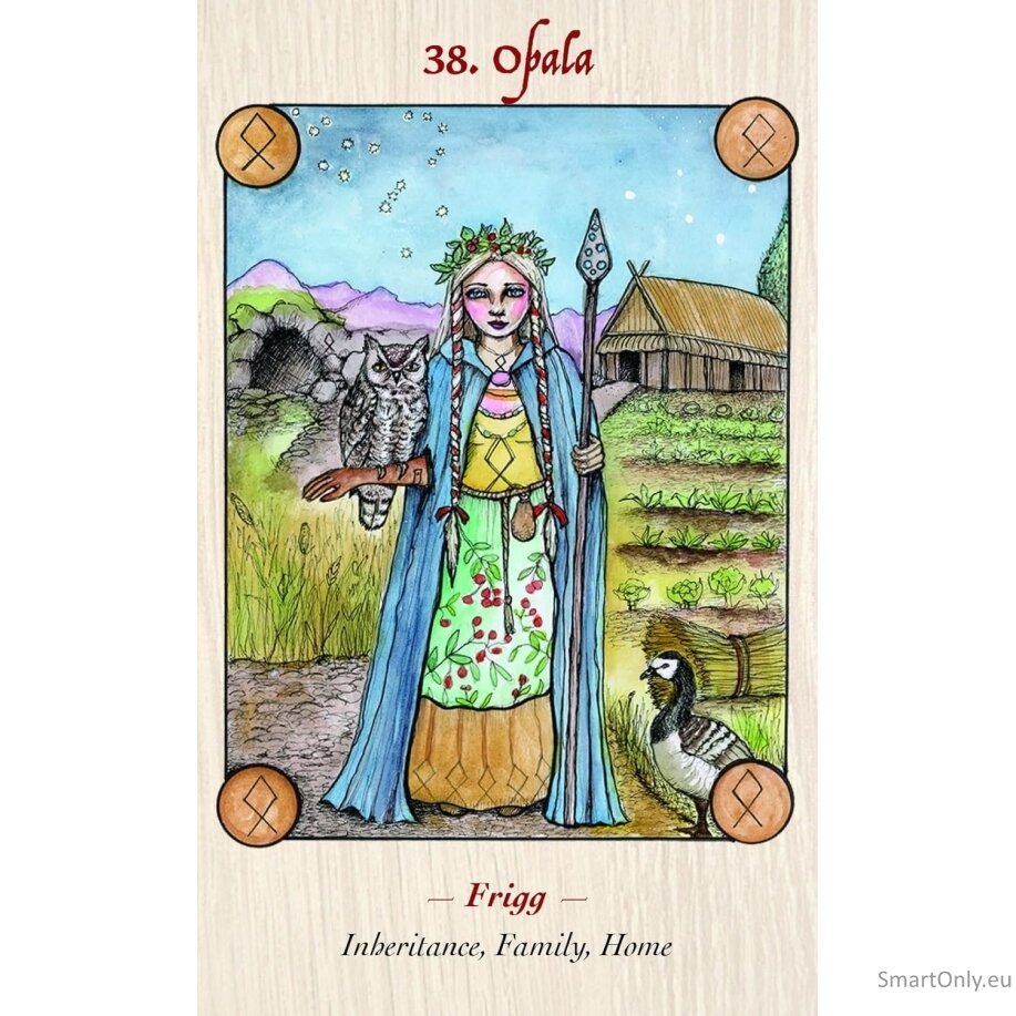 Norse Goddess Rune Oracle cards 9