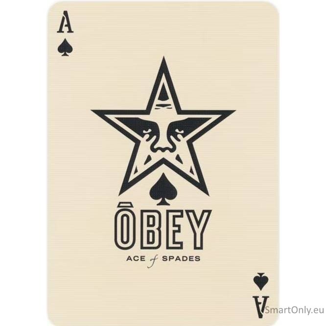 Obey žaidimo kortos raudonos Theory11 6