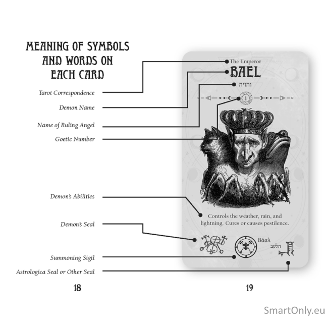 Occult Taro Pocket kortos metalinėje dėžutėje Rockpool 1 Occult Taro Pocket kortos metalinėje dėžutėje Rockpool 1