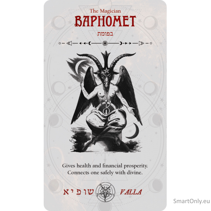 Occult Taro Pocket kortos metalinėje dėžutėje Rockpool 3 Occult Taro Pocket kortos metalinėje dėžutėje Rockpool 3