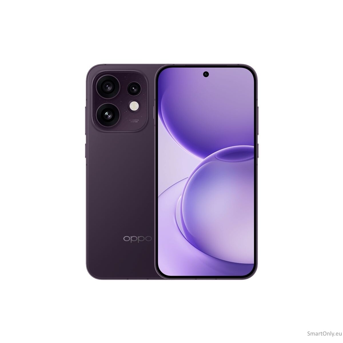 OPPO Reno16 5G (CPH2865) | Purple Black | 6.32 " | AMOLED | 2640 x 1216 pixels | Qualcomm | Snapdragon 7 Gen 4 | Internal RAM 8 GB | 512 GB | Dual SIM | 5G | Main camera resolution 50+50+50 MP | Secondary camera resolution 50 MP | Android | 16 1