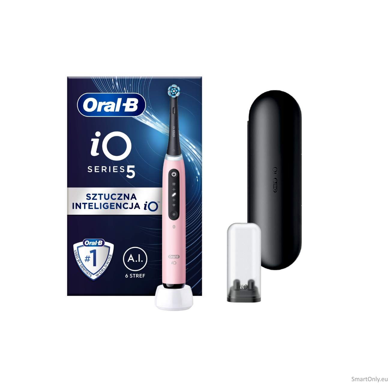 Oral-B iO5 Series Electric toothbrush, Pink | Oral-B Oral-B iO5 Series Electric toothbrush, Pink | Oral-B