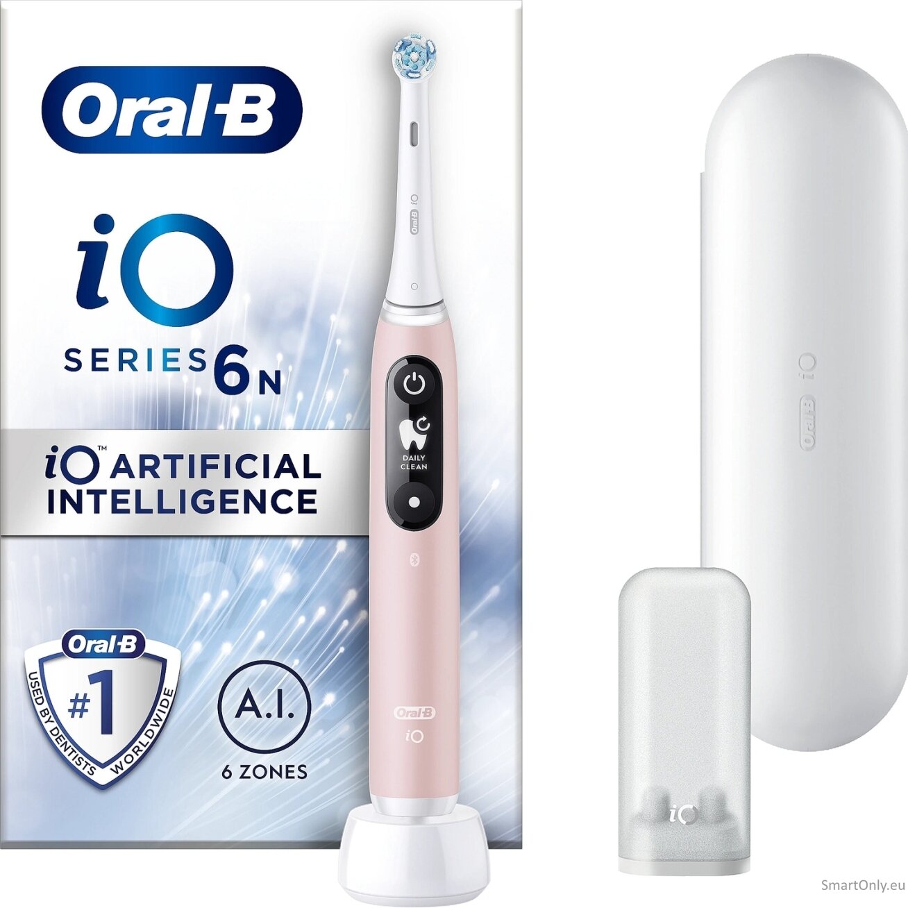 Oral-B Electric Toothbrush iO Series 6 Rechargeable For adults 5 modes UK Plug 2