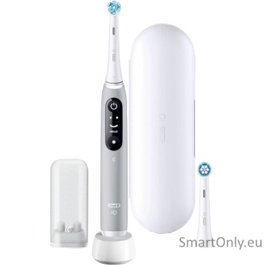 Oral-B Electric Toothbrush | iO6s | Rechargeable | For adults | Number of brush heads included 1 | Number of teeth brushing modes 5 | Grey Opal