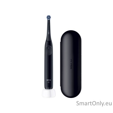 Oral-B Electric Toothbrush with Pressure sensor | iO2 | Rechargeable | For adults | Number of brush heads included 1 | Number of teeth brushing modes 3 | Black