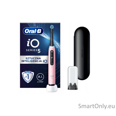 Oral-B iO5 Series Electric toothbrush, Pink | Oral-B Oral-B iO5 Series Electric toothbrush, Pink | Oral-B