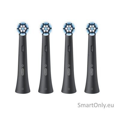 Oral-B Replaceable toothbrush heads | iO GentleCare | Heads | For adults | Number of brush heads included 4 | Black