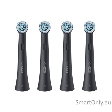 Oral-B Replaceable toothbrush heads | iO UltimateClean | Heads | For adults | Number of brush heads included 4 | Black