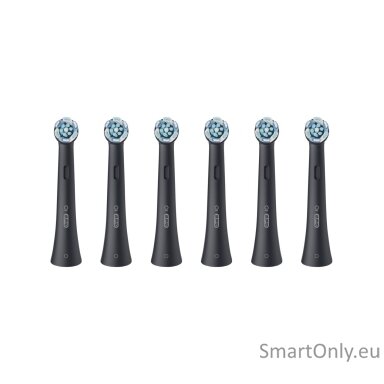 Oral-B Replaceable toothbrush heads | iO UltimateClean | Heads | For adults | Number of brush heads included 6 | Black