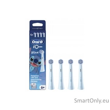 Oral-B Replacement brush heads | iO kids Refills Stitch | Heads | For kids | Number of brush heads included 4 Oral-B Replacement brush heads | iO kids Refills Stitch | Heads | For kids | Number of brush heads included 4
