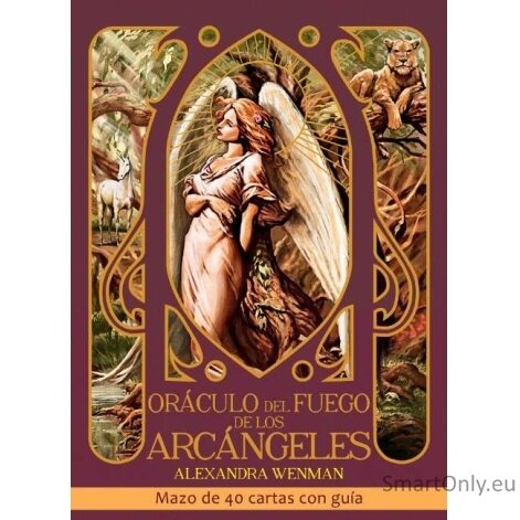 Oráculo Del Fuego De Los Arcángeles Ispaniškos kortos Inner Traditions 8