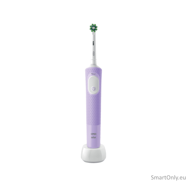 Oral-B Electric Toothbrush D103 Vitality Pro Rechargeable, For adults, Number of brush heads included 1, Lilac Mist, Number of teeth brushing modes 3 Oral-B Electric Toothbrush D103 Vitality Pro Rechargeable, For adults, Number of brush heads included 1, Lilac Mist, Number of teeth brushing modes 3