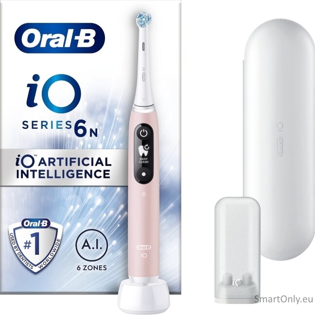 Oral-B Electric Toothbrush iO Series 6 Rechargeable For adults 5 modes UK Plug 2