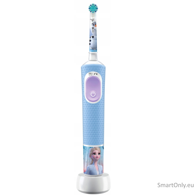 Oral-B | Electric Toothbrush | Vitality PRO Kids Frozen | Rechargeable | For kids | Number of brush heads included 1 | Number of teeth brushing modes 2 | Blue Oral-B | Electric Toothbrush | Vitality PRO Kids Frozen | Rechargeable | For kids | Number of brush heads included 1 | Number of teeth brushing modes 2 | Blue