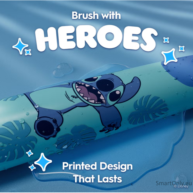 Oral-B Electric Toothbrush with Travel Case, 6Y+ | iO Kids Disney Stitch | Rechargeable | For kids | Number of brush heads included 1 | Number of teeth brushing modes 3 6