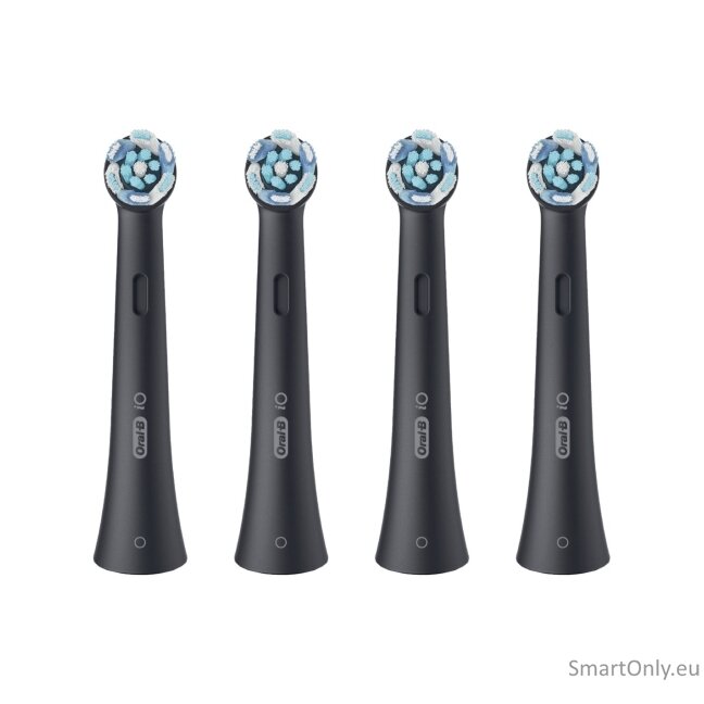 Oral-B Replaceable toothbrush heads | iO UltimateClean | Heads | For adults | Number of brush heads included 4 | Black 1 Oral-B Replaceable toothbrush heads | iO UltimateClean | Heads | For adults | Number of brush heads included 4 | Black 1