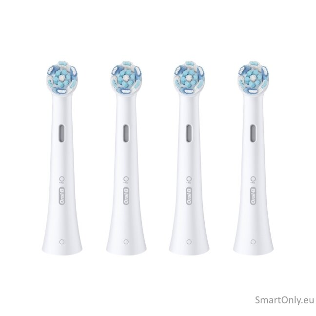 Oral-B Replaceable toothbrush heads | iO UltimateClean | Heads | For adults | Number of brush heads included 4 | White New 1 Oral-B Replaceable toothbrush heads | iO UltimateClean | Heads | For adults | Number of brush heads included 4 | White New 1